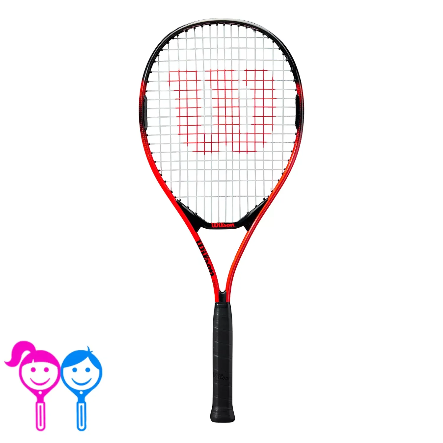 WILSON Tennis Racket Pro Staff Precision Jr 26 Strung (1)