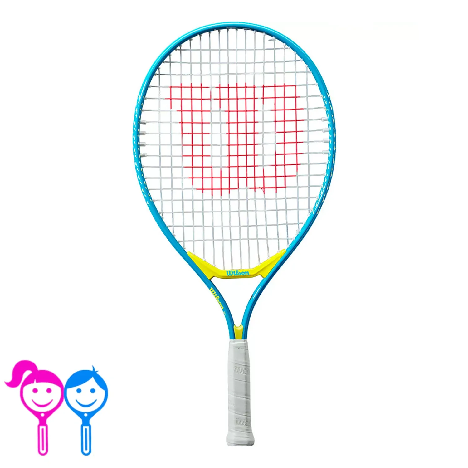 WILSON Tennis Racket Ultra Power Jr 21 Strung (1)