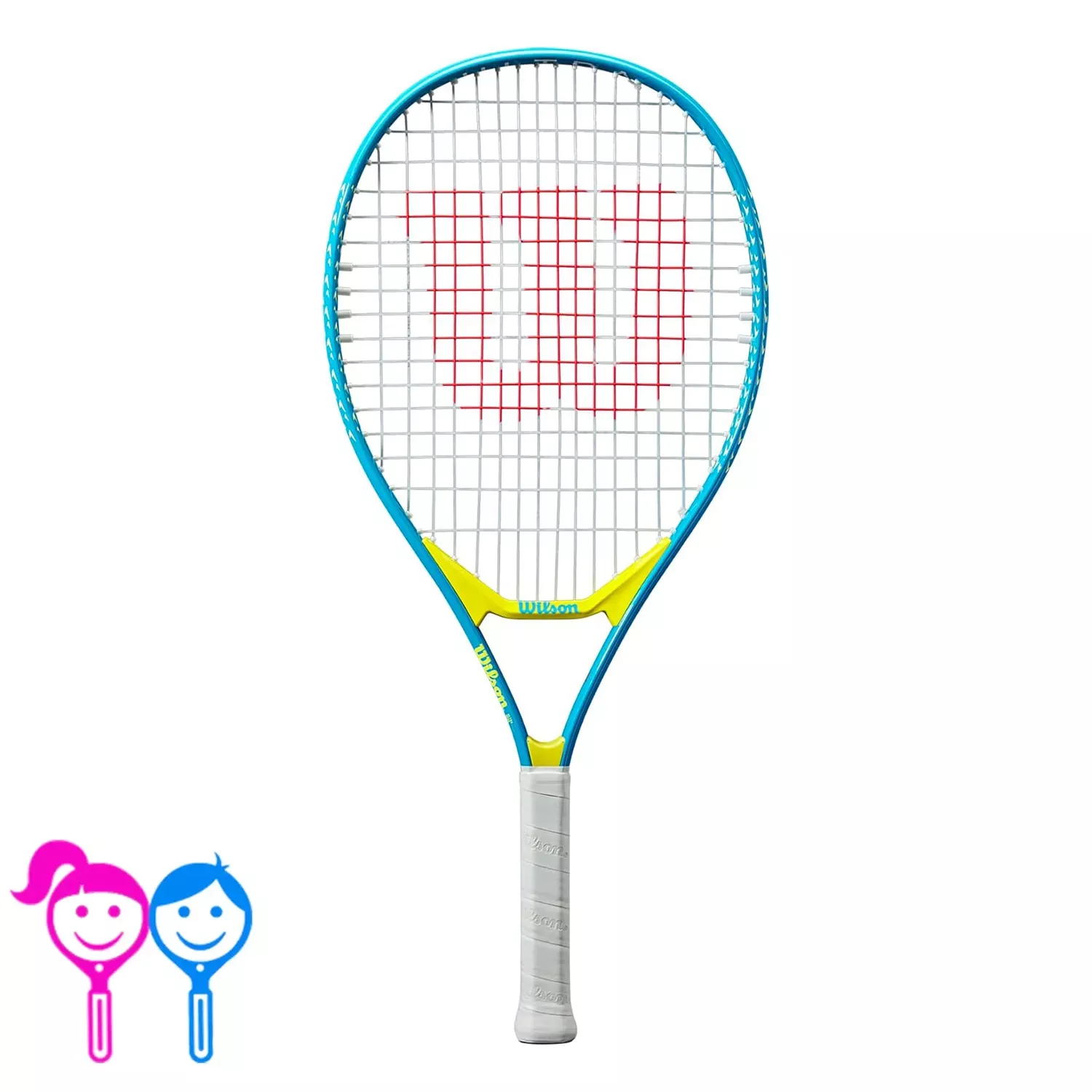 WILSON Tennis Racket Ultra Power Jr 23 Strung (1)